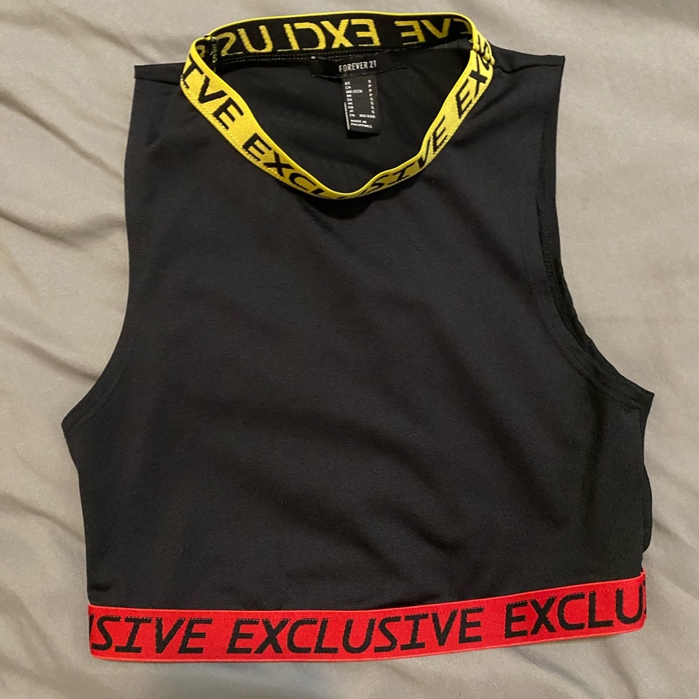 Cropped tank top